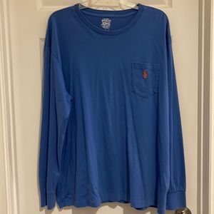 Polo Ralph Lauren Heather Blue Long Sleeve T-shirt XL